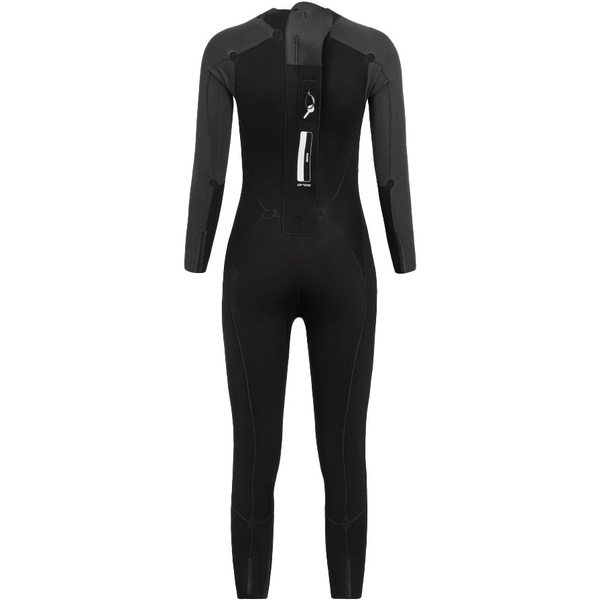 2026 Orca Womens Vitalis TRN Back Zip Open Water Svømmevåddragt NN684601 - Black